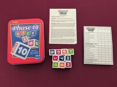 Phase 10 Dice Game – Fundex 2002 – Complete With Rules And Score Pad