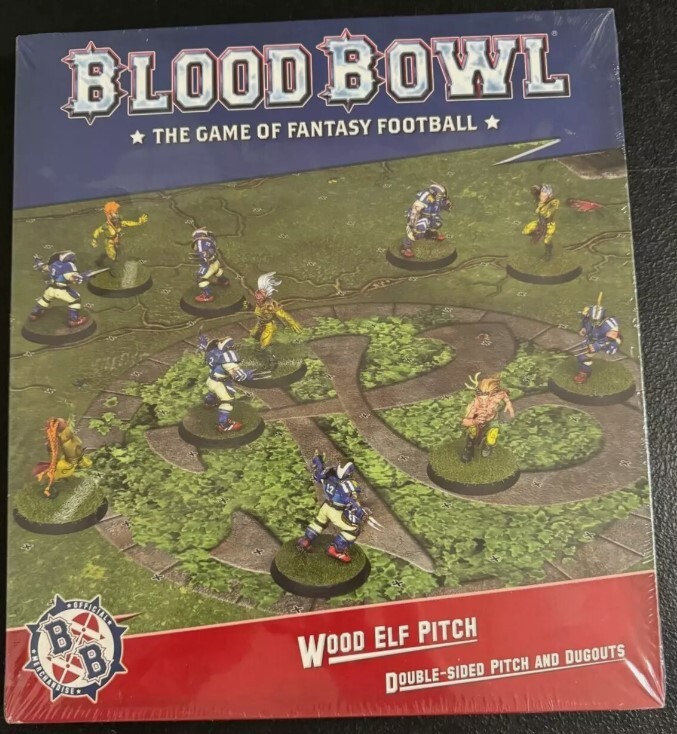 Blood Bowl: Second Season – Wood Elf Pitch & Dugout (Miniatures Game Add-On)
