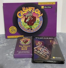 CASHFLOW Investing 101 Board Game Rich Dad Poor Dad Robert Kiyosaki + More Media