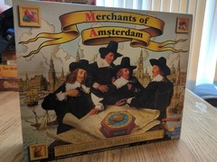 Merchants of Amsterdam Rio Grande Games Out of Print, Complete Unpunched Tested