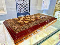 Own the Only One – Luxury Walnut Wood Backgammon Chess Board Handmade 24 In