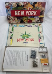 1997 New York in A Box Monopoly Game by Late for the Sky Complete Great Cond
