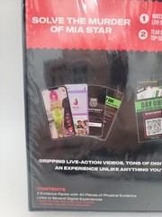 UNOPENED – Who Killed Mia: A Digitally Immersive Murder Mystery Board Game NEW