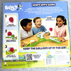 Bluey Keepy Uppy Game. Includes Motorized Balloon Chili and Bingo NIB Family Fun