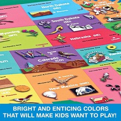 New! Great States Card Game (100 Cards) by Game Zone please see description!