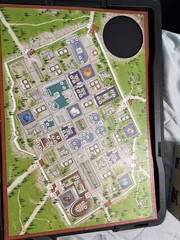 The Downfall of Pompeii Mayfair Games 2013 Player pieces missing see description