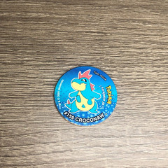 Pokemon Pogs Croconaw Tazos Sabritas Taps Mexico Nintendo Tazo 2001 Collectable