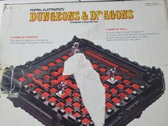 1980 Vtg. Mattel Dungeons & Dragons Computer Labyrinth Game Exc Cond. Incomplete