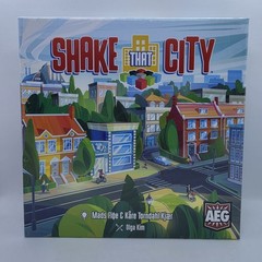AEG – Shake That City Board Game – City Building Cube Shaker – 1-4 Players 10+
