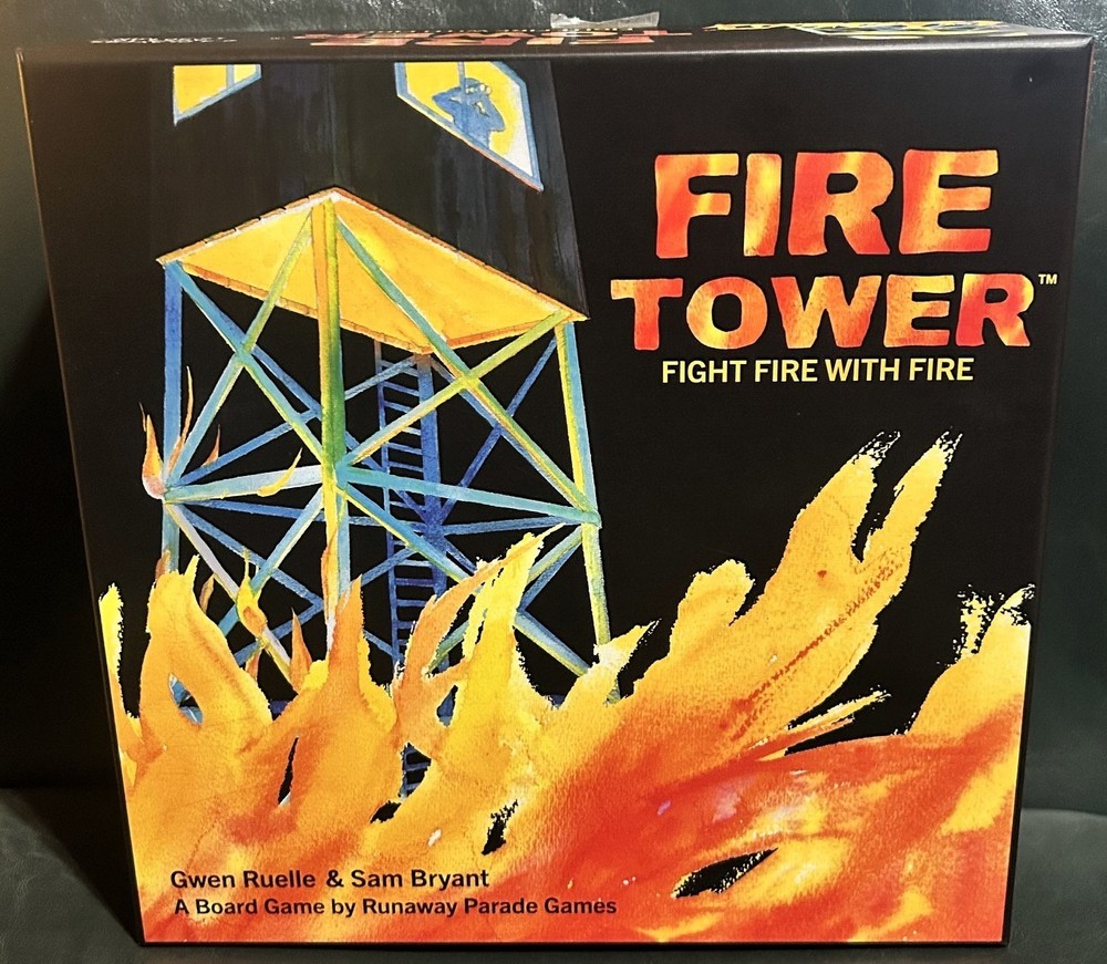 Fire Tower Board Game Standard Edition Runaway Parade Goliath Games Complete