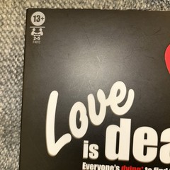 Love is Dead Party Card Game for Adults and Teens Light Strategy Dating NIB