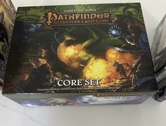 Pathfinder Adventure Card RPG Game Core Set Crimson Expansion 6 Books Screen Lot