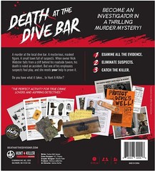 《NEW》Hunt A Killer Death at The Dive Bar, Immersive Murder Mystery Game,Ages 14+