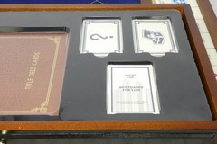 Monopoly Luxury Edition Adult Collectible Wooden Cabinet (Open Box: READ Full)