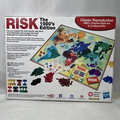 New Risk The 1980’s Edition Classic Board Game World Domination Game NIB