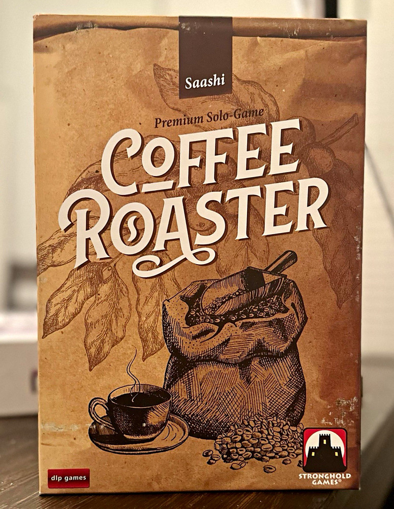 Stronghold Games Coffee Roaster Coffee-Themed Solo Board Game Complete Game