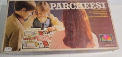 Vintage 1975 Parcheesi Board, Various pieces, Replayment parts