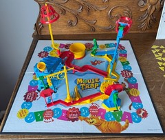 VINTAGE Mouse Trap Family Board Game 1999 Milton Bradley 100% COMPLETE!