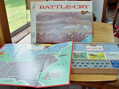 Vtg 1961 Battle Cry Civil War Board Game by Milton Bradley Complete Never Played