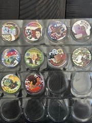 Vintage POGS Complete Set of 50 US States and 4 Branches Of Government