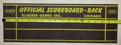 Vintage Klauber Games Inc. Official Scoreboard Rack Chalkboard-Chicago USA