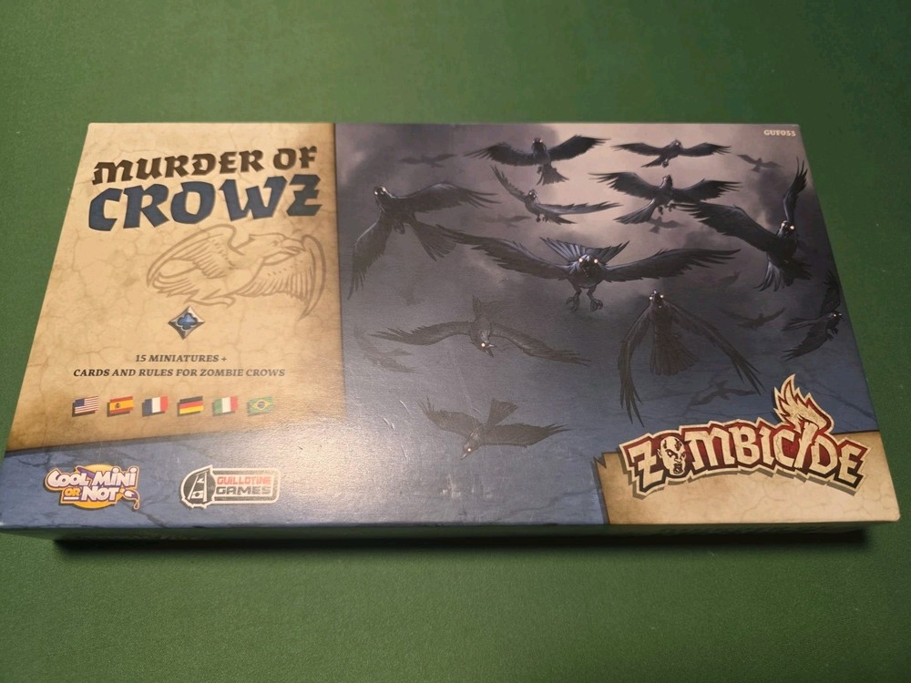 CMON Zombicide – Murder of Crowz – Minty – Best Price Online And Ships Fast!