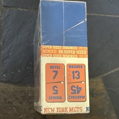 New York Mets Super Sized Dominoes Game Set, Baseball Theme, Ages 5+, 2007