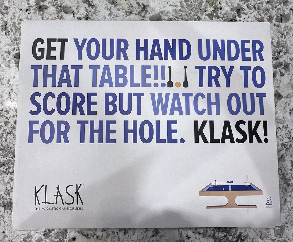 KLASK Magnetic Skill Game Spiel des Jahres 2 Players Age 8+