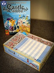 Castle Combo Board Game 2-5 Players English Version Strategy Game for Party/Fami