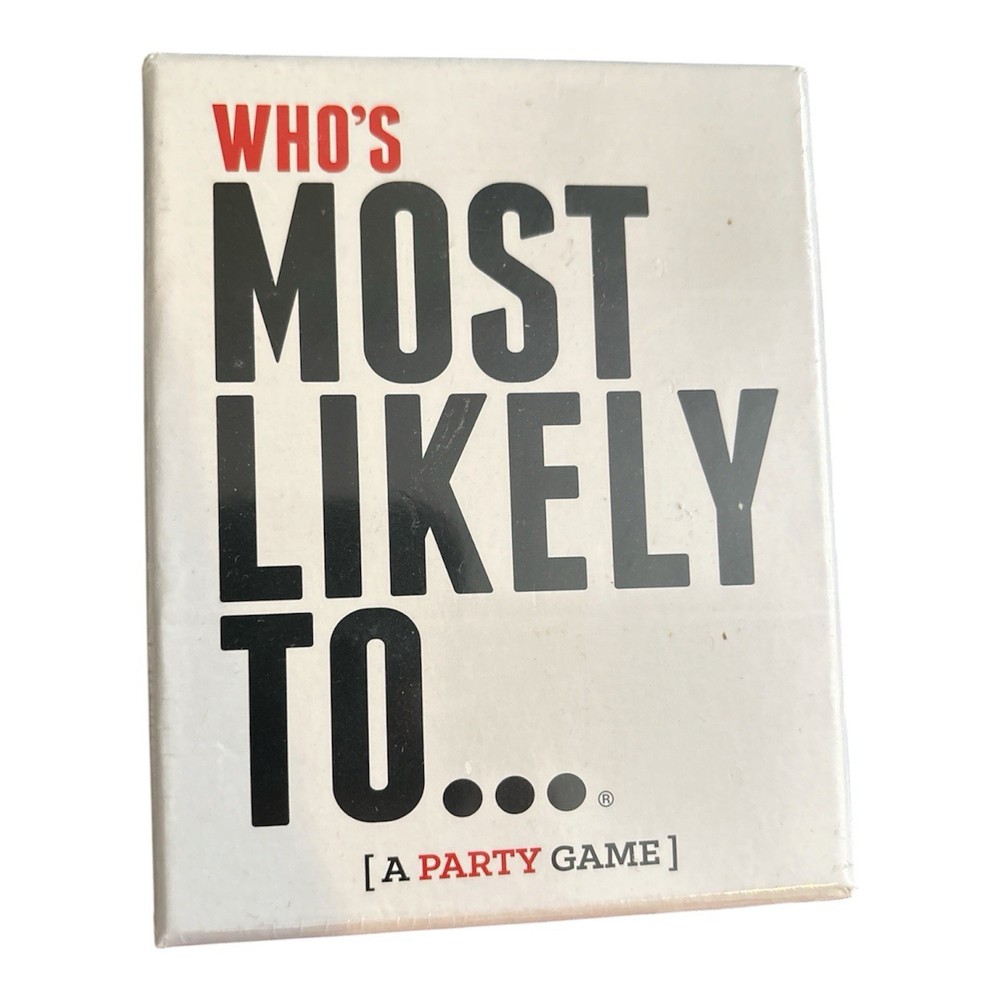 Who’s Most Likely to Party Pack 2014 Edition – Brand New Sealed