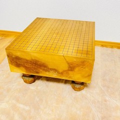 Go board Igo game Rare 5.5″ Thick Legged Heso Clamshell Size 30 Nachikuro Japan