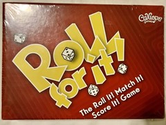 Roll For It! – Red Edition – The Roll It! Match It! Score It! Dice Card Game