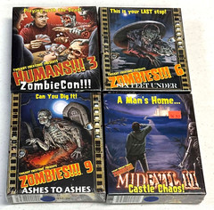 Twilight Creations Zombies!!! Lot B – Midevil 2, Zombies 3, 6, & 9, SEALED! 2006