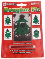 Wooly Willy Douglas Fir Tree Draw Magnetic Wand Kid Toy Holiday Xmas Gift Travel