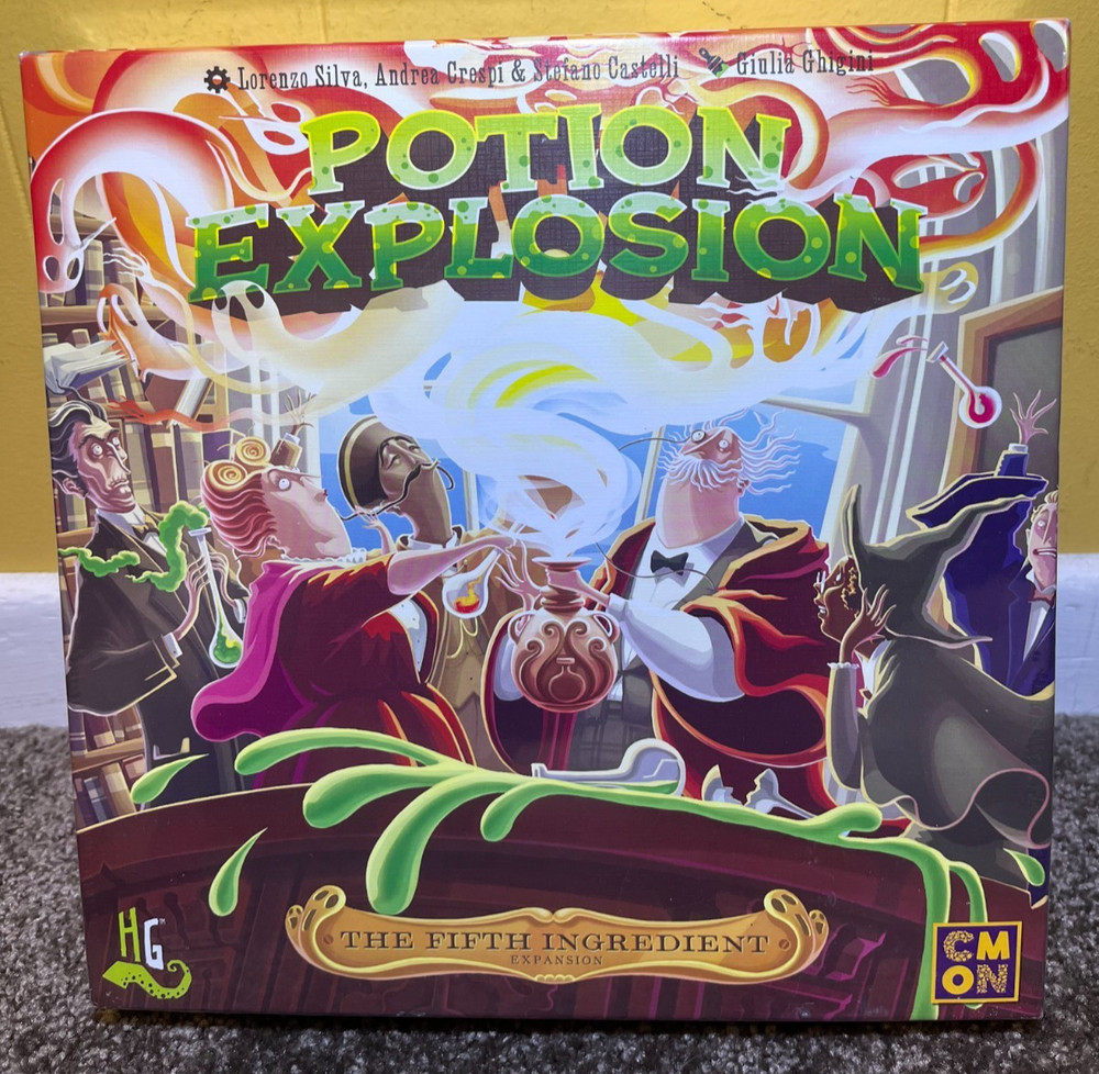 Potion Explosion: Fifth Ingredient Expansion 2016 CMON Games Out of Print – New!