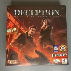 Deception Murder in Hong Kong Board Game 100% Complete