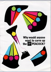 1966 Selchow & Righter Board Game Vintage Toy Ad NBC Peacock Television