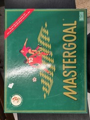 MASTERGOAL GOALMIND, 1992 Soccer Football Board Game Rare Madrid HTF