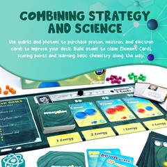 Subatomic: an Atom Building Game (2nd Edition) | A Chemistry Game About Eleme…