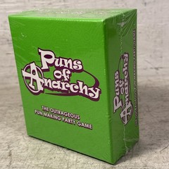 Puns Of Anarchy Party Game Outrageous Pun-Making 3-5 Players New Factory Sealed