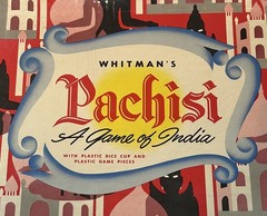 Vintage Whitman’s Pachisi/Parcheesi: A Game of India Board Game Complete
