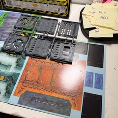Necromunda Games Workshop Tabletop Sci-Fi Board Game With Outlanders Expansion