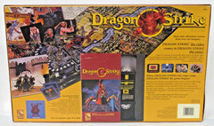 TSR 1400 Dragon Strike Game 1993 Complete Unpunched *READ* VHS Damage