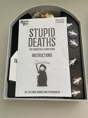 Stupid Deaths The Frightfully Funny Game Ages 12 And Up 2-6 Players