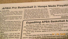 1994 1995 APBA Journal Basketball Hockey Baseball Football Golf cards NHL NFL 94