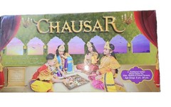 Chausar Traditional Indian Board Game Complete Strategy Family Game Ages 8+