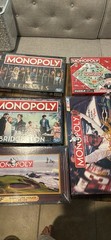 LOT OF 33 NEW SEALED MONOPOLY GAMES