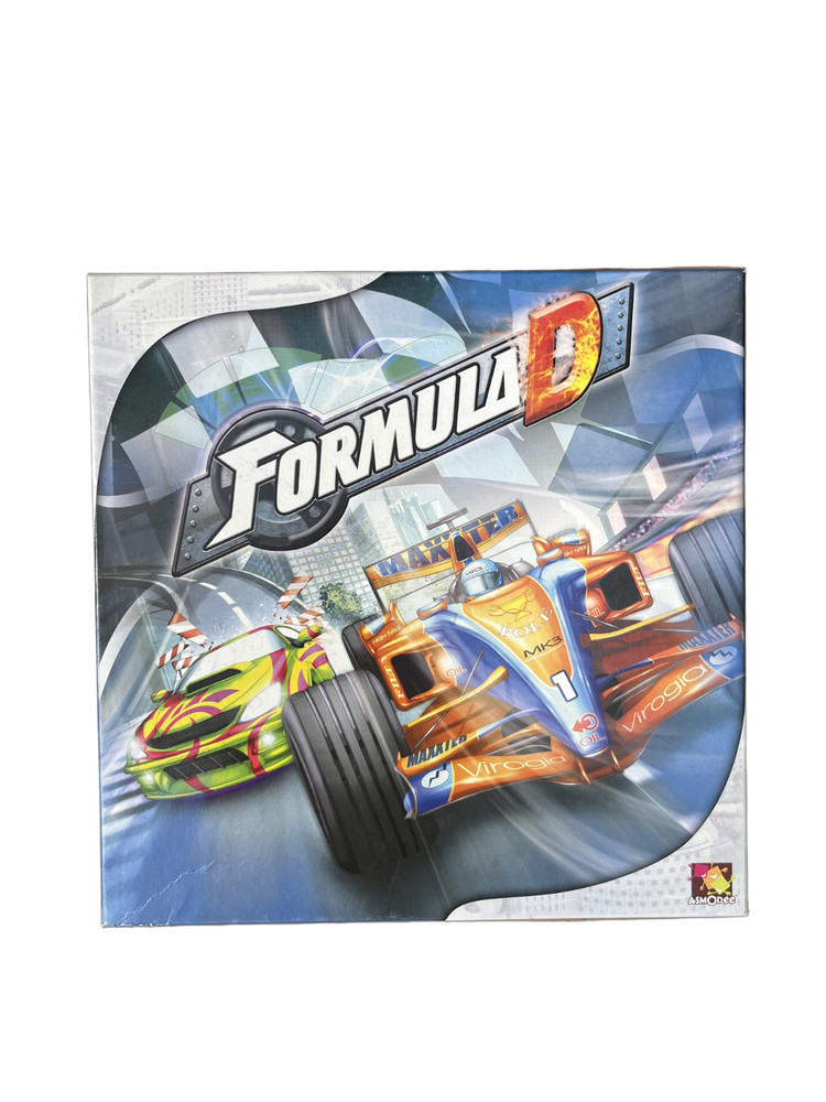 Asmodee Formula D Board Game Cars & Vehicles Theme Complete Game