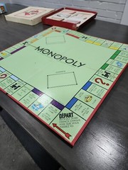 Monopoly Luxury French Edition 1975 With Connect 4 Some Missing Pieces To Both