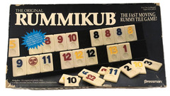 Pressman 1990 RUMMIKUB The Fast Moving Rummy Tile Game COMPLETE